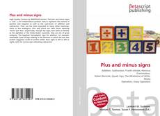 Capa do livro de Plus and minus signs 