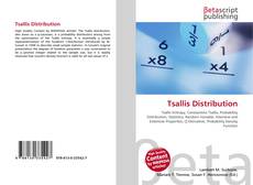 Capa do livro de Tsallis Distribution 