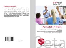 Capa do livro de Permutation Matrix 