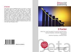 Capa do livro de Z-Factor 