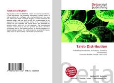 Capa do livro de Taleb Distribution 