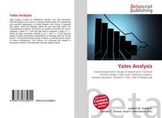 Capa do livro de Yates Analysis 