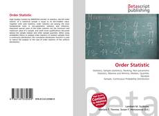 Capa do livro de Order Statistic 