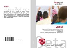 Capa do livro de Versine 