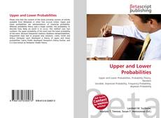 Upper and Lower Probabilities的封面