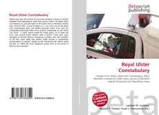 Buchcover von Royal Ulster Constabulary