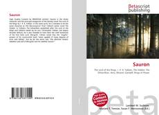 Copertina di Sauron