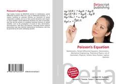 Capa do livro de Poisson's Equation 