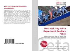Capa do livro de New York City Police Department Auxiliary Police 