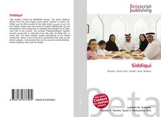 Copertina di Siddiqui