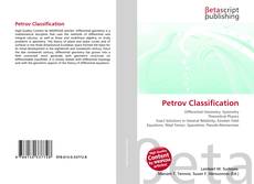 Capa do livro de Petrov Classification 