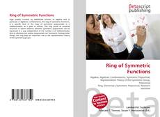 Capa do livro de Ring of Symmetric Functions 