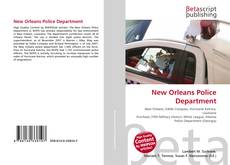Portada del libro de New Orleans Police Department
