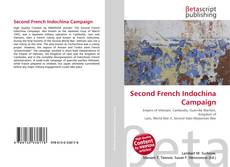 Capa do livro de Second French Indochina Campaign 