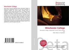 Buchcover von Winchester College