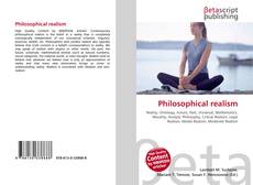 Capa do livro de Philosophical realism 