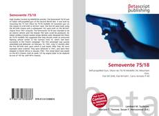 Capa do livro de Semovente 75/18 