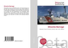 Capa do livro de Otranto Barrage 