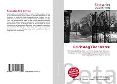 Capa do livro de Reichstag Fire Decree 