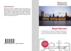 Capa do livro de Royal Warrant 