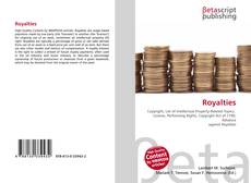 Capa do livro de Royalties 