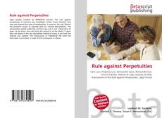 Capa do livro de Rule against Perpetuities 