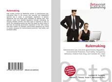 Copertina di Rulemaking