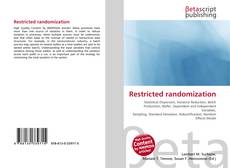 Restricted randomization kitap kapağı