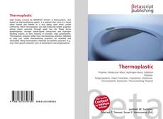 Thermoplastic kitap kapağı