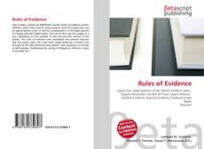 Rules of Evidence kitap kapağı