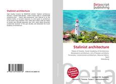 Capa do livro de Stalinist architecture 
