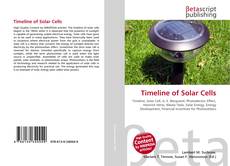 Buchcover von Timeline of Solar Cells