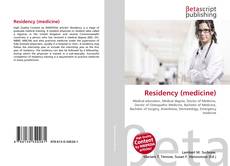 Capa do livro de Residency (medicine) 