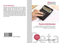 Pareto distribution kitap kapağı