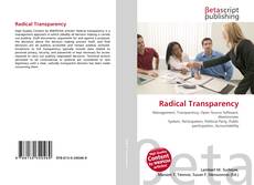 Capa do livro de Radical Transparency 