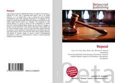 Capa do livro de Repeal 