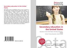 Buchcover von Secondary education in the United States