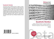 Copertina di Quadratic Residue