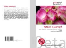 Copertina di Reform movement