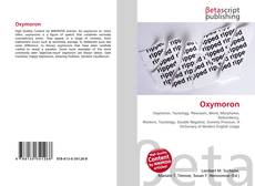 Capa do livro de Oxymoron 