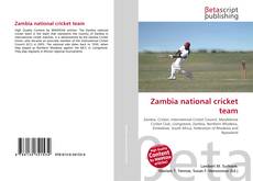 Capa do livro de Zambia national cricket team 