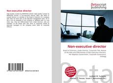 Capa do livro de Non-executive director 