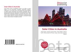 Copertina di Solar Cities in Australia