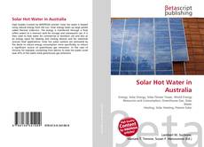 Capa do livro de Solar Hot Water in Australia 