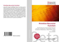 Copertina di Primitive Recursive Function