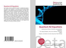Capa do livro de Quantum KZ Equations 