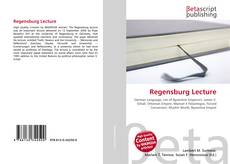 Couverture de Regensburg Lecture