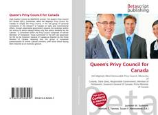 Couverture de Queen's Privy Council for Canada