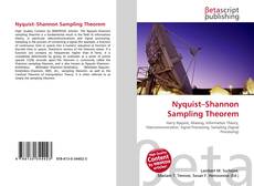 Nyquist–Shannon Sampling Theorem kitap kapağı