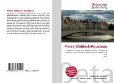 Capa do livro de Pierre Waldeck-Rousseau 
